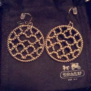New Coach Earrings!!!